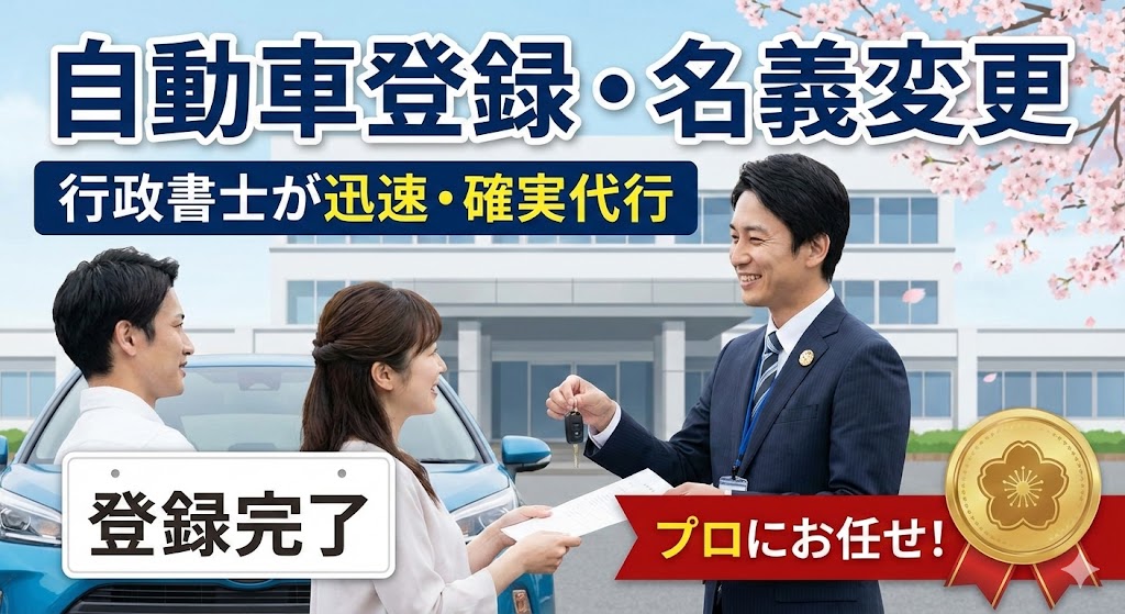 車庫証明・自動車登録・封印